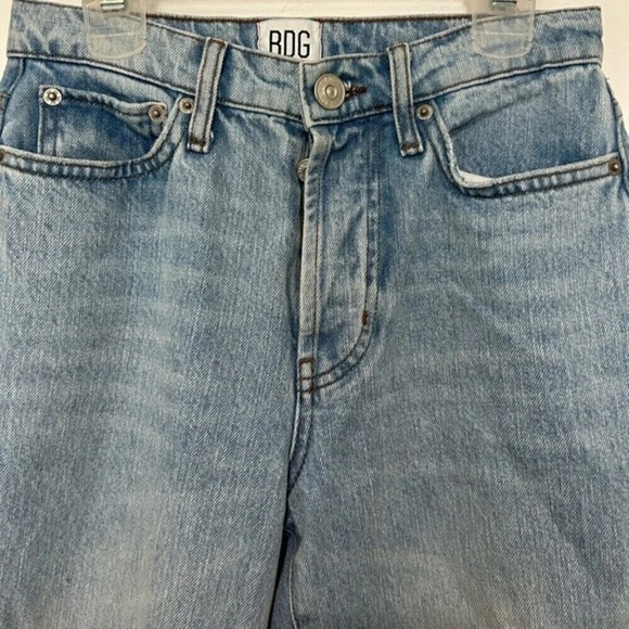 Urban outfitters BDG Straight Slim Distressed Jeans size 24 - Picture 4 of 13